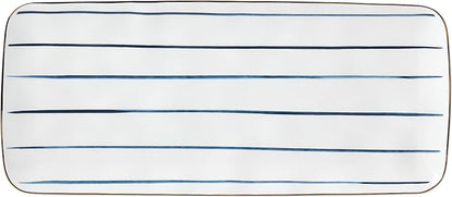 Lenox Blue Bay Hors D'Oeuvre Tray, 1.50 LB by Lenox
