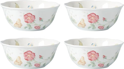 Lenox Butterfly Meadow Large All-Purpose Bowls, Salad Bowl Set by Lenox