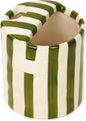 Striped Ceramic Coffee Mug by Unknown