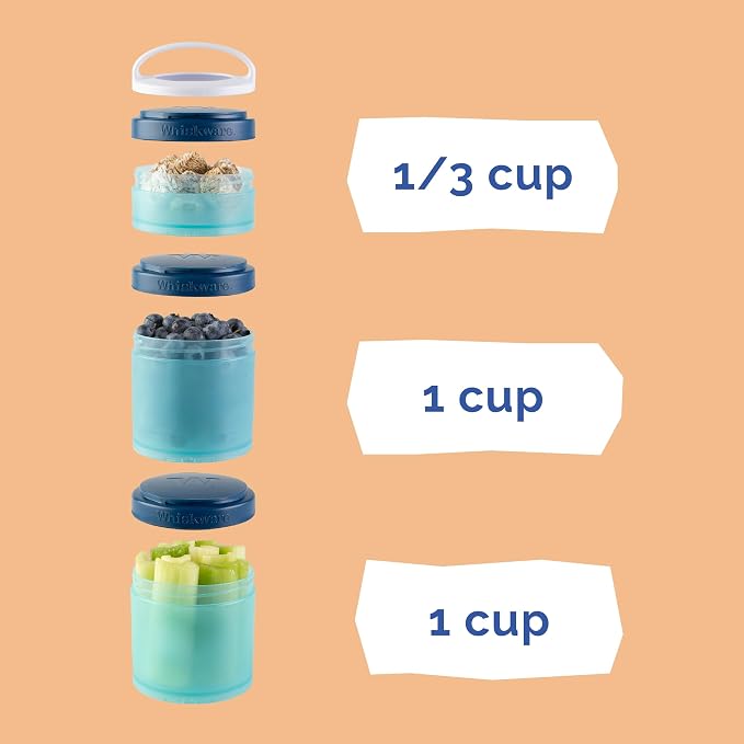 Whiskware Stackable Snack Containers - Image 4