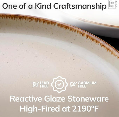 32 Piece Stoneware Dinnerware Set - Image 5