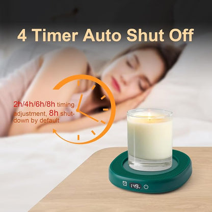 Cat Mug Warmer Set, Electric Heated Coffee Cup Warmer - Image 3