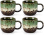 Ceramic Espresso Cups 5oz Small Modern Coffee Cup Thick Walled, Matcha Cups by Unknown