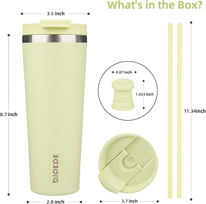 BJPKPK 26 oz Coffee Tumbler - Image 2