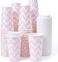 Tamone 100 PACK 16OZ Disposable Coffee Cups by InjectingCreativityandBeautyintoModernLife