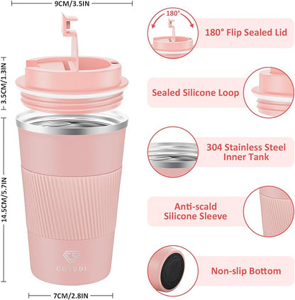 CS COSDDI 12 oz Stainless Steel Vacuum Insulated Tumbler - Image 2