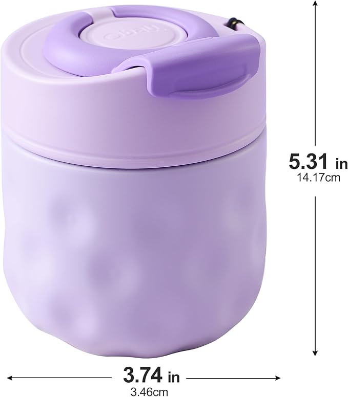 OBALL To Go Coffee Cups with Lids, 10 oz Insulated coffee tumbler with Strape - Image 2