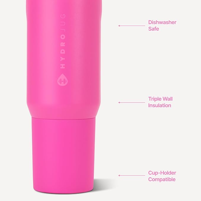 HydroJug Sport 20 oz Insulated Stainless Steel Water Bottle - Image 3