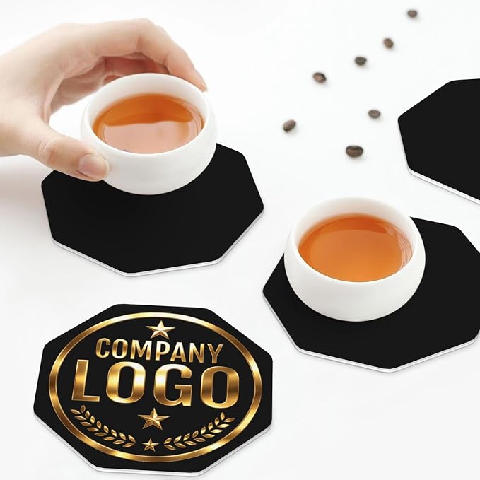 Bulk Custom Leather Coasters - Image 8
