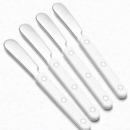 4PCS Stainless Steel Butter Knives Set: 6.3 Inch Cheese Spreader 304 Stainless by SIUTCOFillingYourHome