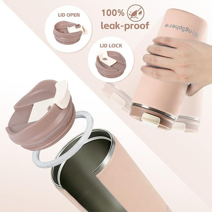 12oz Insulated Stainless Steel Coffee Tumbler - Image 4