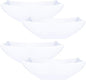 PLASTICPRO Disposable 64 ounce Square Serving Bowls, Party Snack or Salad Bowl by PLASTICPRO