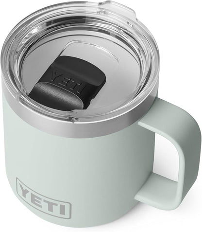 YETI Rambler 10 oz Ceramic Lined Stackable Mug, Vacuum Insulated, Stainless - Image 3
