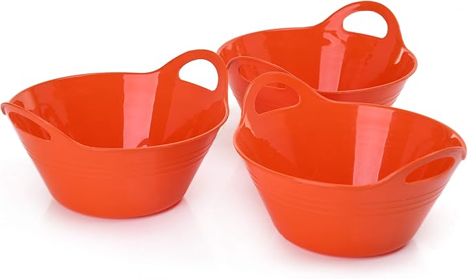 Mintra Home Plastic Bowls with Handles by Mintra