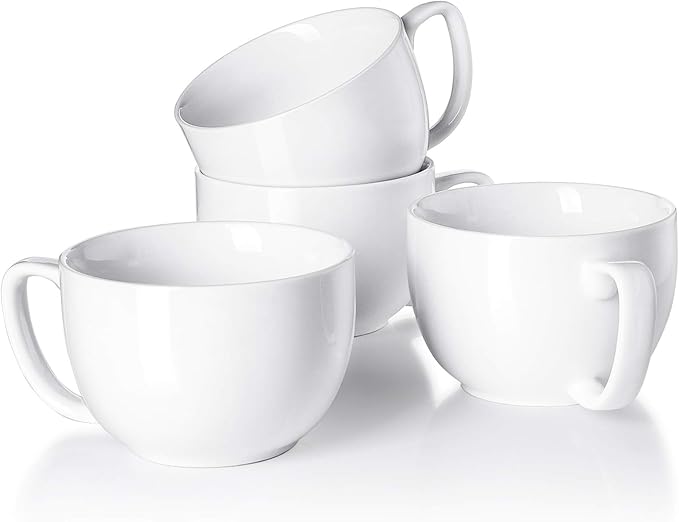 Teocera 16oz Large Coffee Mugs Set of 4 by Teocera