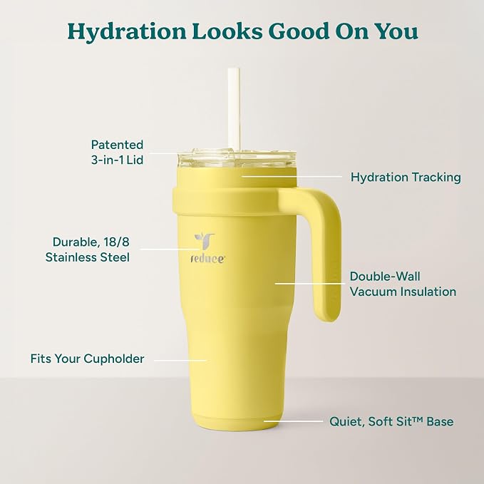 Reduce 24 oz Stainless Steel Tumbler - Image 4