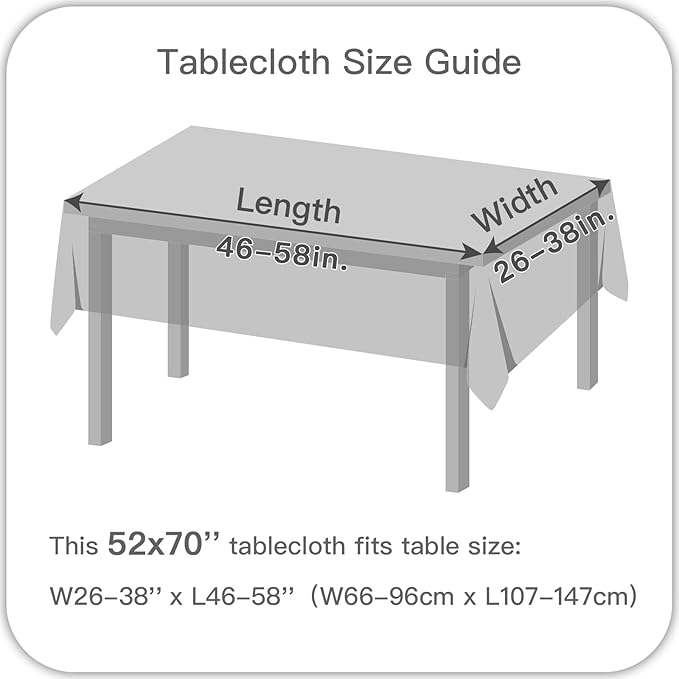 maxmill Jacquard Table Cloth Swirl Pattern Spillproof Wrinkle Resistant Heavy Weight Soft Tablecloth for Kitchen Dinning Tabletop Outdoor Picnic Rectangle 52 x 70 Inch Sage Green
