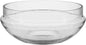 Glass Serving Bowl, 10 Inch Round Clear Crystal Display Bowl for Fruit, Salad, Decorative Centerpiece (9.8"x4.8")