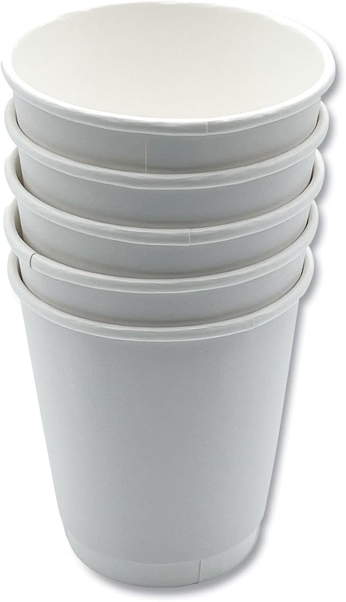 Boardwalk Paper Hot Cups, 10 oz, Double-Walled | Ideal - Image 4