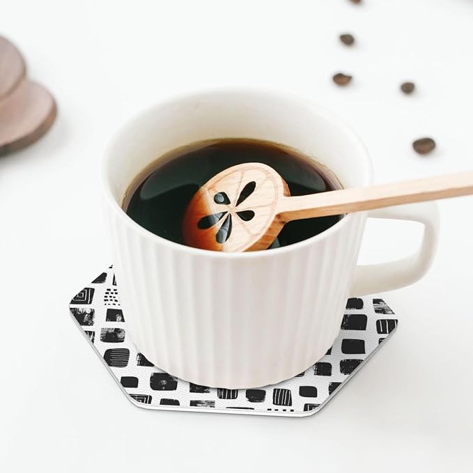 Minimal Abstract Shapes Print Coasters - Image 7