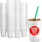 Shop Square 12 oz Styrofoam Cups Bulk Disposable White Foam Cups by ShopSquare