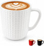 Large Coffee Mug, 20 oz White Coffee Mugs, Ceramic Coffee Cup by Seworlan