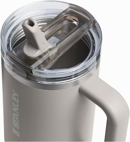 STANLEY Quencher ProTour Flipstraw Tumbler, 40 oz, Ash | Built-In Straw & - Image 2