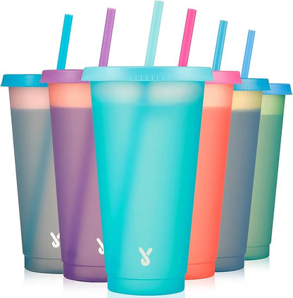 Meoky Plastic Cute Cold Cups by MEOKY