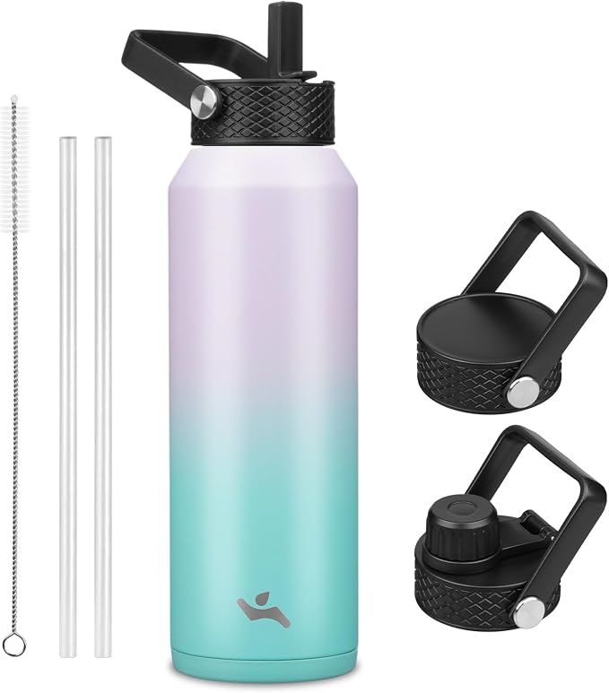 Konokyo 40 oz Insulated Stainless Steel Water Bottle by Konokyo