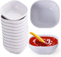 SHECIPIN 12 pack wheat straw dipping bowls 4.5oz, alternative plastic soy sauce by SHECIPIN