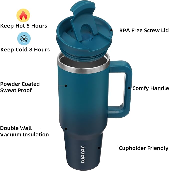 BJPKPK 40 oz Insulated Tumbler - Image 2