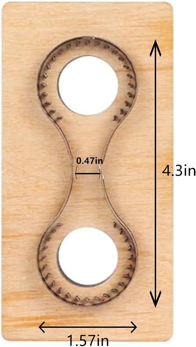 Cutting Die Keychain, Leather Cutting Die - Image 2