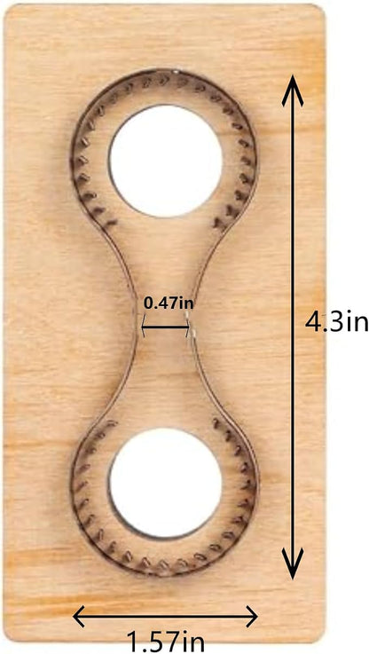 Cutting Die Keychain, Leather Cutting Die - Image 2