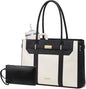 LOVEVOOK Laptop Tote Bag for Women, 2-in-1 Work Teacher Bags by LOVEVOOK