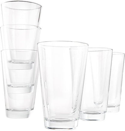 Vikko 9.5 Ounce Water Tumblers, All Purpose Drinking Glasses, Thick and Durable - Image 8