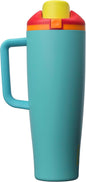 Owala FreeSip Tumbler Stainless Steel Water Bottle 40 oz Summer Sweetness | by Unknown