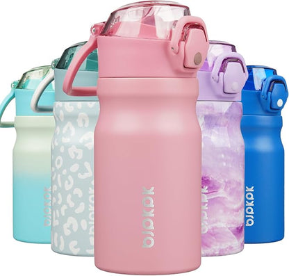 BJPKPK 14 oz Insulated Water Bottle, Stainless Steel Flask | Leak Proof Locking by BJPKPK