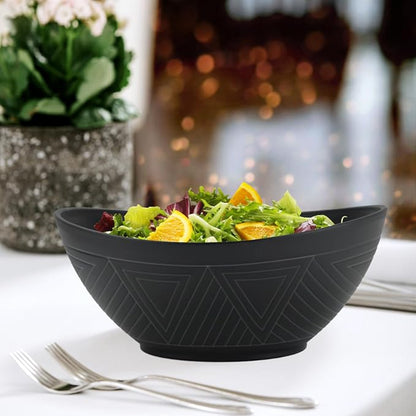 65oz Large Salad Bowls Black - Image 8