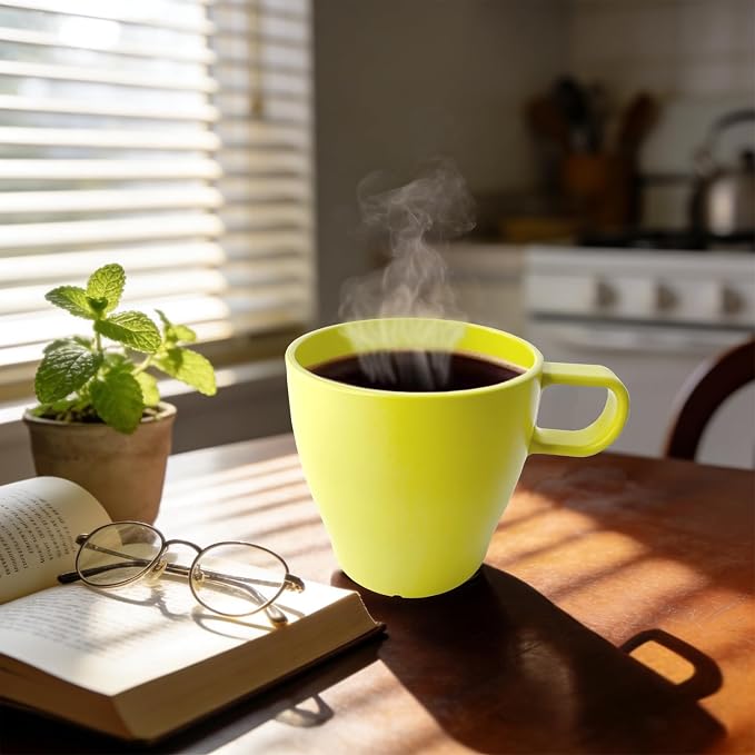 10 oz Coffee cups Eco-Friendly, Shatter-Resistant Mug - Image 2