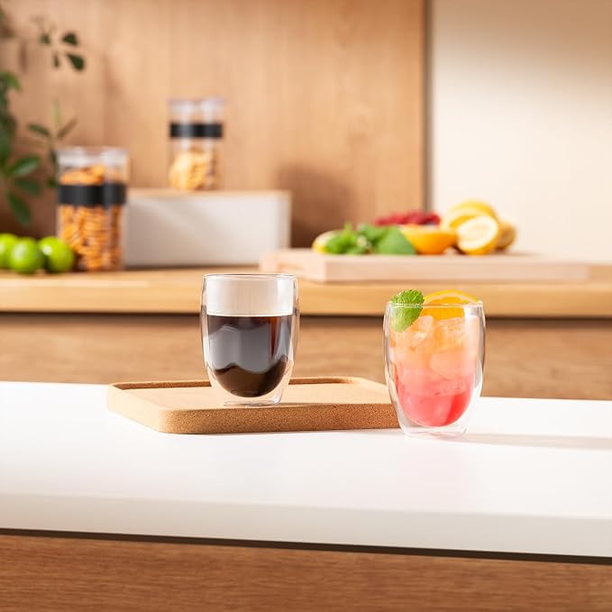 Bodum 4559-10 PAVINA Double Walled Thermo Glasses, 0.35 L, 12 oz - Image 2