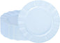 72 Pack Blue Plastic Plates, Thanksgiving by NZVCNTableware