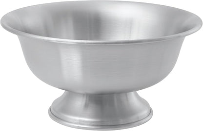 DANFORTH – Handcrafted Pewter Footed Fruit Bowl – Decorative Fruit Holder For Kitchen Countertop - 6 ½” Diameter x 3 ¼” High, Made In USA