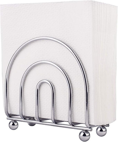 Chrome Paper Napkin Holder & Tissue Dispenser by BNYD