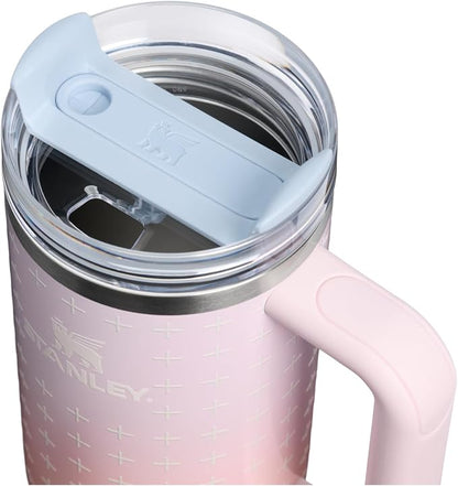 STANLEY Quencher H2.0 Flow State Tumbler, 30 oz, Sorbet Plus | Handle and Straw - Image 2