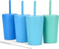 Homestockplus Reusable Wheat Straw Cups by Homestockplus