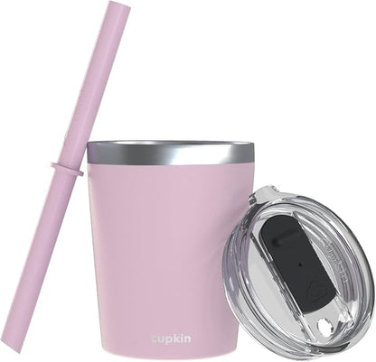 CUPKIN Stackable Stainless Steel Kids Cup Smoothie Tumbler, Powder Coated by CUPKIN