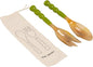Creative Co-Op 2-pcs Natural Horn Salad Server Set by Unknown