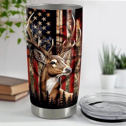SANDJEST Hunting Tumbler 20oz Deer Hunting Gifts - Image 4