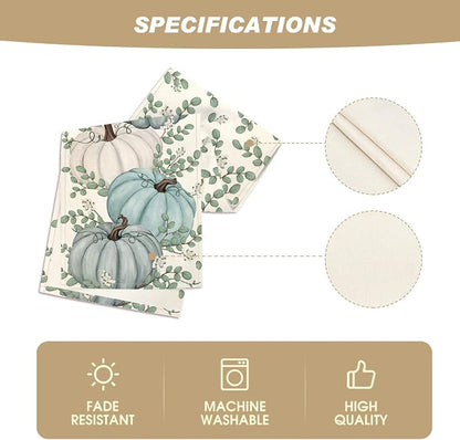 Artoid Mode 210 GSM Fall Table Runner 13x60 Inch Home Party Decor | Pumpkins - Image 5