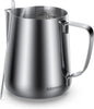 Milk Frothing Pitcher, 20oz Steaming Pitcher Stainless Steel Espresso Machine by Adorever